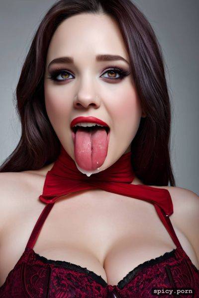 Tongue, slutty, high quality, kat dennings, small nipples, emo - spicy.porn on pornsimulated.com