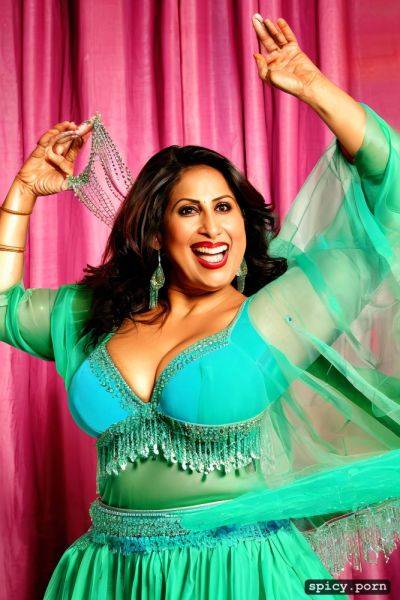 Color portrait, performing on stage, 48 yo beautiful indian dancer - spicy.porn - India on pornsimulated.com