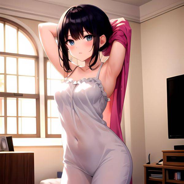 Daki Standing Facing The Viewer Arms Behind Back, 134983156 - AIHentai - aihentai.co on pornsimulated.com