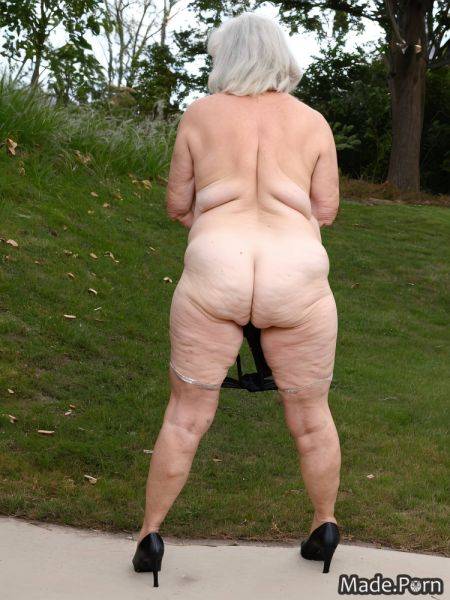 White hair jewish chubby wife long hair fat spreading pussy lips AI porn - made.porn on pornsimulated.com