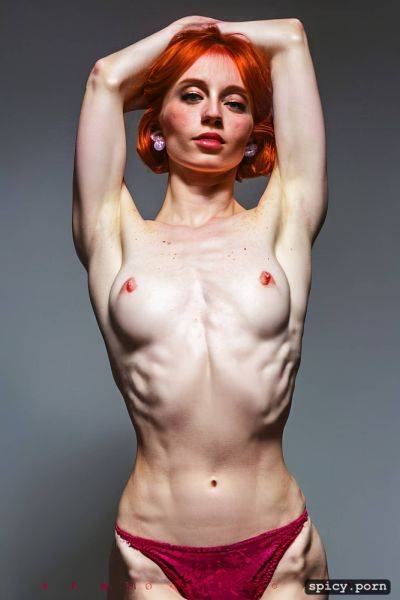 Skinny tummy, ultra realistic, pale skinned, very small tits - spicy.porn on pornsimulated.com