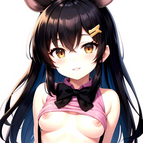 1girl Aardvark Kemono Friends Animal Ears Bare Shoulders Black Bow Black Bowtie Black Hair Bow Bowtie Breasts Brown Eyes Cropped, 3907632046 - AIHentai - aihentai.co on pornsimulated.com