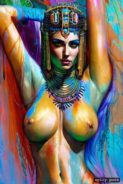 Highly detailed, vibrant, cleopatra princess, key visual, precise lineart - spicy.porn on pornsimulated.com