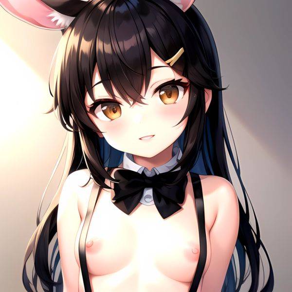 1girl Aardvark Kemono Friends Animal Ears Bare Shoulders Black Bow Black Bowtie Black Hair Bow Bowtie Breasts Brown Eyes Cropped, 1356490614 - AIHentai - aihentai.co on pornsimulated.com