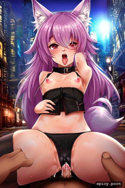 Key visual, fox ears, single scene, full body, athletic, petite - spicy.porn on pornsimulated.com