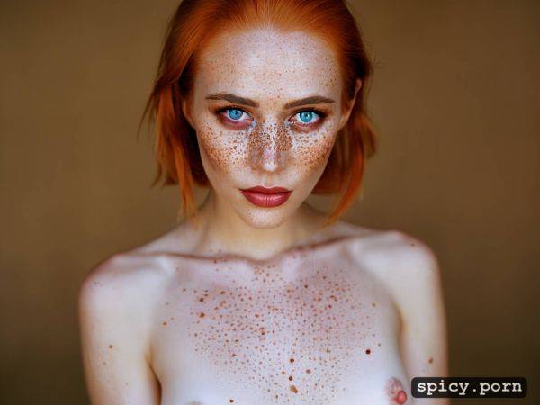Pretty face, body freckles, 18 years old woman, tiny tits, small boobs - spicy.porn on pornsimulated.com