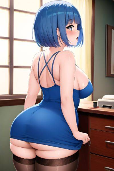 Anime Chubby Small Tits 40s Age Orgasm Face Blue Hair Bobcut Hair Style Light Skin Vintage Office Back View Bathing Stockings 3662208664469556366 - AI Hentai - aihentai.co on pornsimulated.com