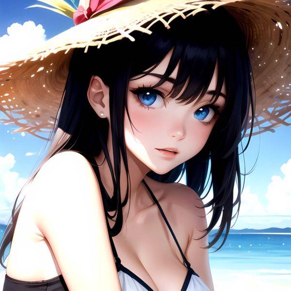 1girl Solo Beach Blue Eyes, 2798355344 - AI Hentai - aihentai.co on pornsimulated.com