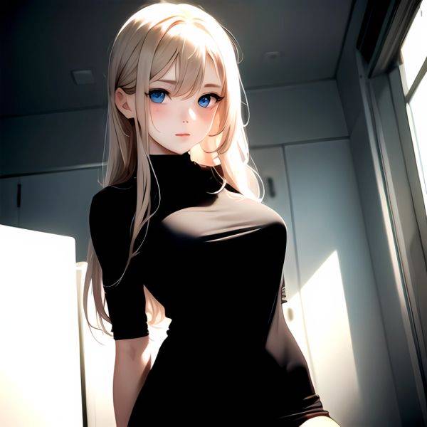 1girl Sexy Blue Eyes Arms Behind Back Facing The Camera Looking At The Camera, 1716802538 - AI Hentai - aihentai.co on pornsimulated.com