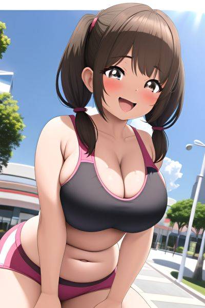Anime Chubby Small Tits 60s Age Laughing Face Brunette Pigtails Hair Style Dark Skin 3d Mall Close Up View Working Out Bra 3663387632992605324 - AI Hentai - aihentai.co on pornsimulated.com