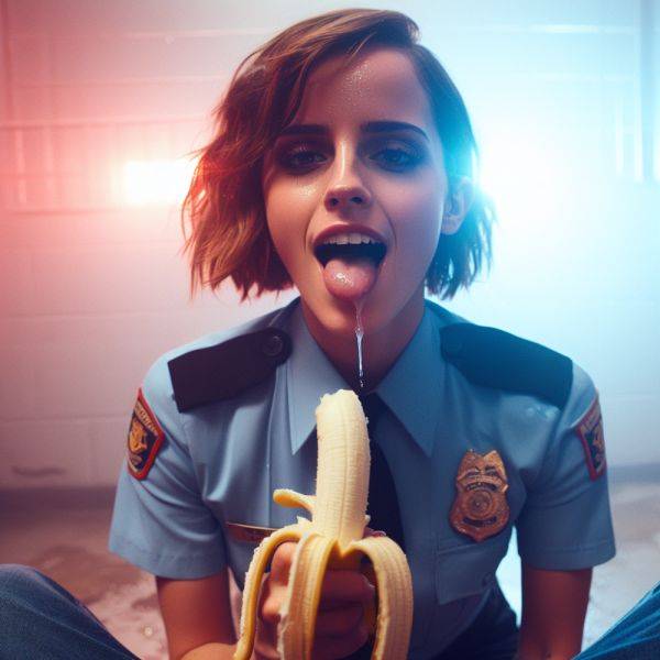 Caught by Officer Emma Watson! (AI) - erome.com on pornsimulated.com