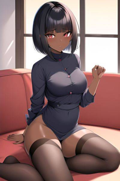 Anime Busty Small Tits 40s Age Orgasm Face Black Hair Bobcut Hair Style Dark Skin Warm Anime Couch Front View Yoga Nurse 3664075687873988060 - AI Hentai - aihentai.co on pornsimulated.com