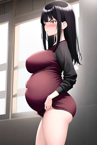 Anime Pregnant Small Tits 60s Age Angry Face Black Hair Bangs Hair Style Light Skin Warm Anime Strip Club Side View Yoga Fishnet 3664462235462527449 - AI Hentai - aihentai.co on pornsimulated.com