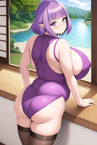 Anime Pregnant Huge Boobs 70s Age Happy Face Purple Hair Pixie Hair Style Light Skin Film Photo Lake Back View Gaming Stockings 3664690295910075587 - AI Hentai - aihentai.co on pornsimulated.com