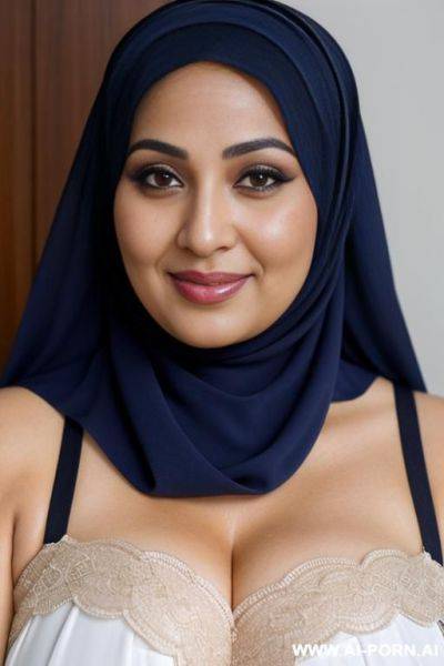 Sexy mature hijab with no lingerie - ai-porn.ai on pornsimulated.com