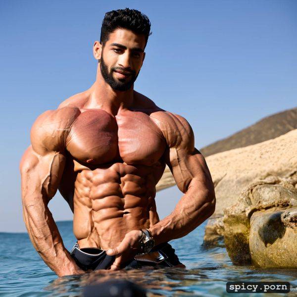 Masterpiece, caucasian ethnicity, lebaneese, bodybuilder, lean body - spicy.porn on pornsimulated.com