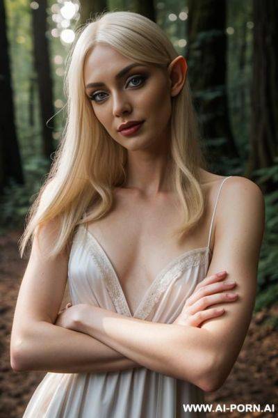 Elf lady eye contact - ai-porn.ai on pornsimulated.com