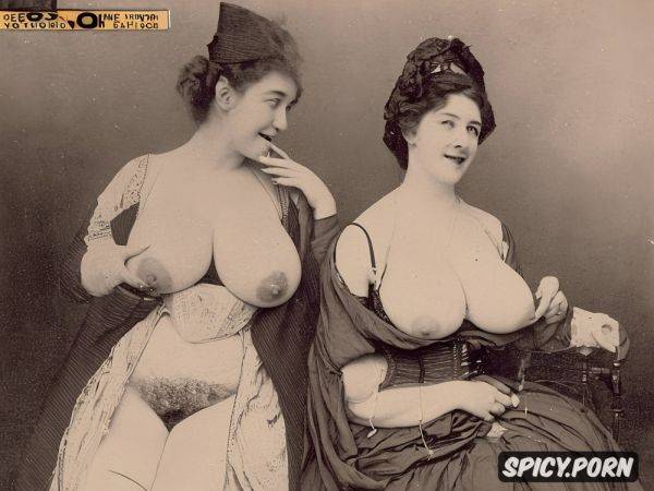 Victorian era england, licking and biting her nipple, british beauty - spicy.porn - Britain on pornsimulated.com