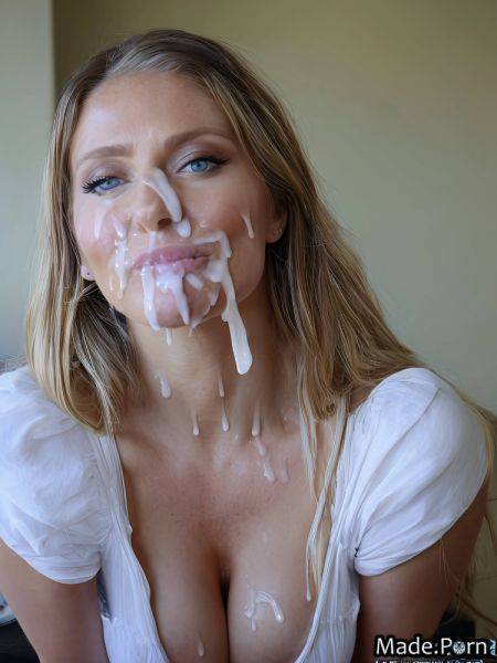 Facial 60 made babe looking at viewer nude blonde AI porn - made.porn on pornsimulated.com