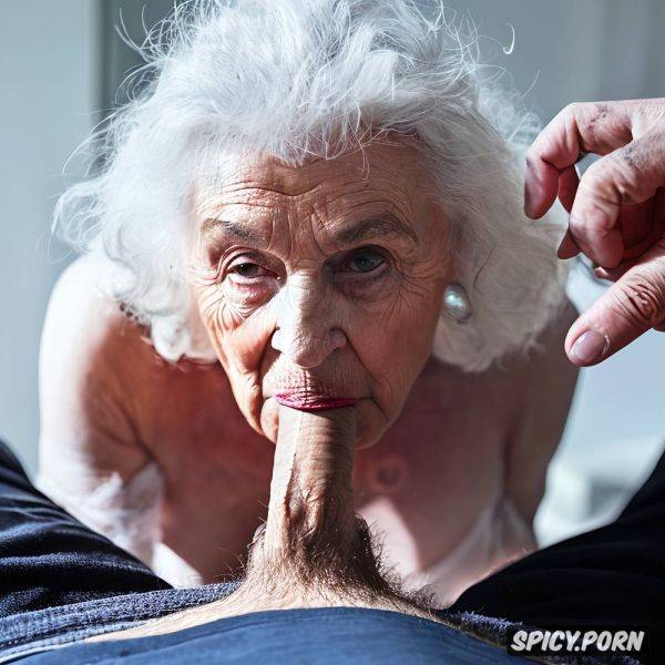 Old woman, color photo, highest quality 4k, granny, sucking huge penis - spicy.porn on pornsimulated.com