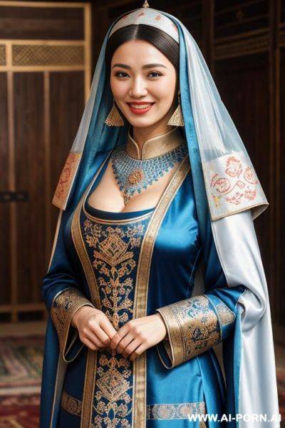 (central asian medieval dress) - ai-porn.ai on pornsimulated.com