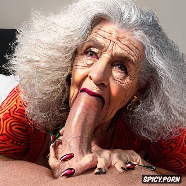 Old woman, color photo, highest quality 4k, granny, sucking huge penis - spicy.porn on pornsimulated.com