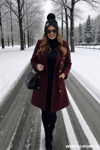 Big tits, typical winter outfit, - ai-porn.ai on pornsimulated.com