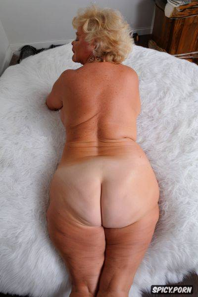 Ssbbw, best quality, hyperrealistic, naked, granny, cellulite over ass - spicy.porn on pornsimulated.com