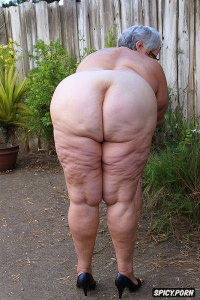 Enormous round ass, good anatomy, beautiful face, sixty of age - spicy.porn on pornsimulated.com