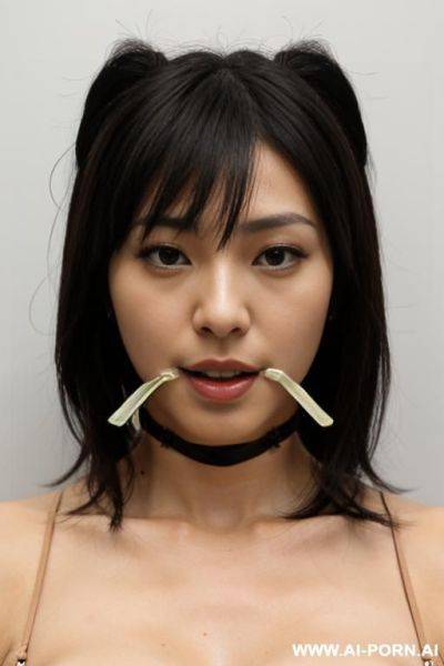 Japanese, tape gag, tied up - ai-porn.ai - Japan on pornsimulated.com