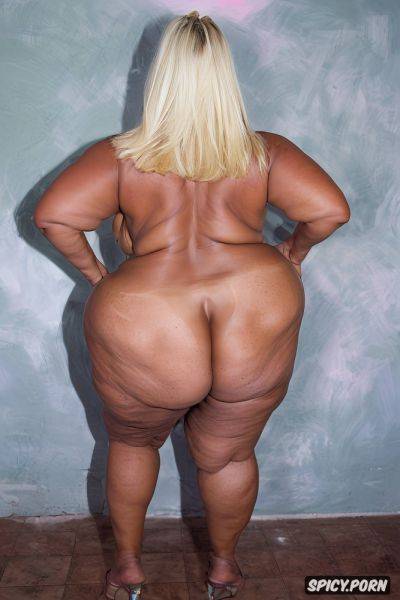 Centered, perfect face, naked, pastel colors, huge round ass - spicy.porn on pornsimulated.com