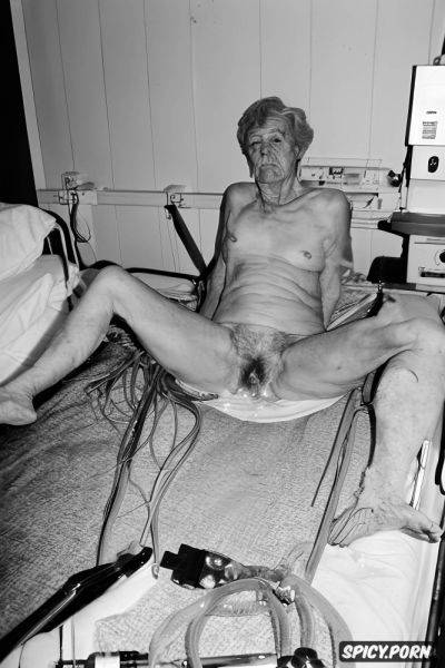 Messy unkempt hair, hospital bed, highly detailed, soft pale wrinkled skin - spicy.porn on pornsimulated.com