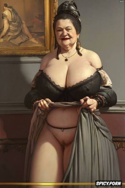 Giant and perfectly round areolas very big fat tits, victorian style - spicy.porn on pornsimulated.com