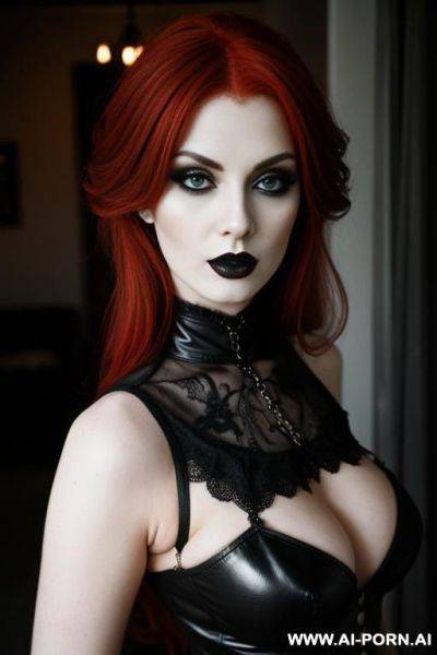 Redhair goth - ai-porn.ai on pornsimulated.com