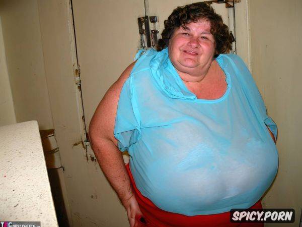 Very fat very cute fully dressed amateur timid bored housewife indoors inside empty vintage apartment from soviet vintage style old casual housewife cloths fat cute face smiling - spicy.porn on pornsimulated.com