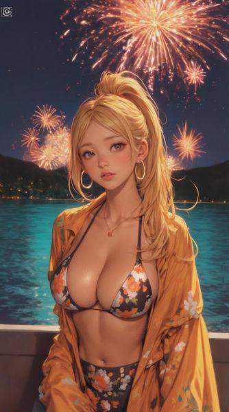 Fireworks by the lake - xgroovy.com on pornsimulated.com