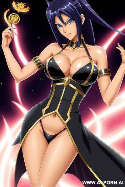 Black magician woman from yu gi oh - ai-porn.ai on pornsimulated.com