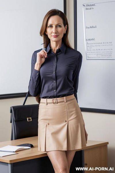 Naughty blonde teacher - ai-porn.ai on pornsimulated.com