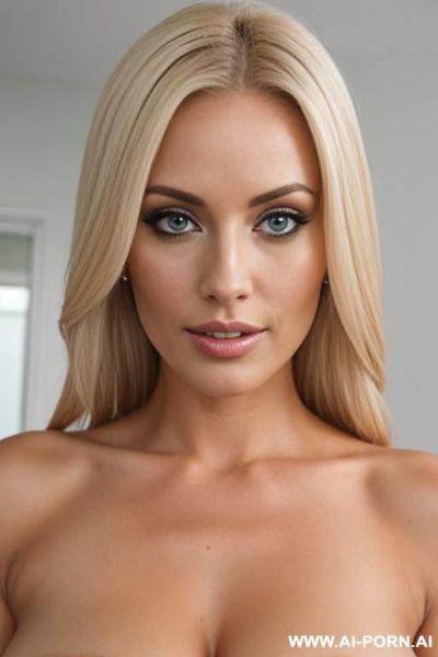 Naked blonde woman head job - ai-porn.ai on pornsimulated.com