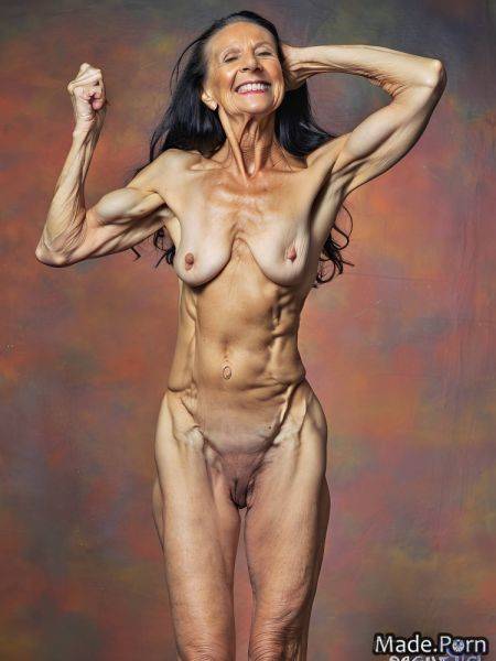 Nipples bodybuilder skinny photo babe smile muscular AI porn - made.porn on pornsimulated.com