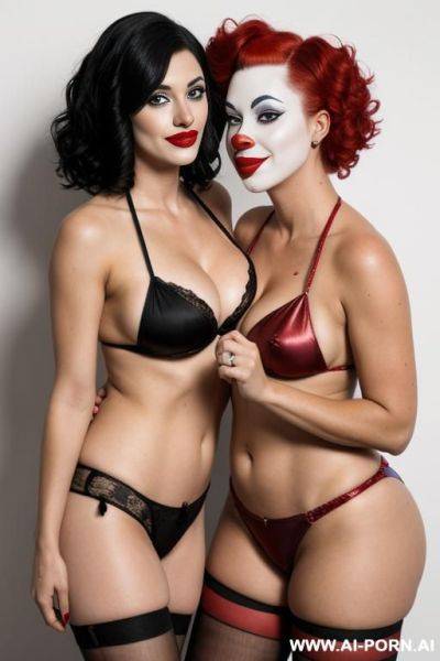 Clown lesbians - ai-porn.ai on pornsimulated.com