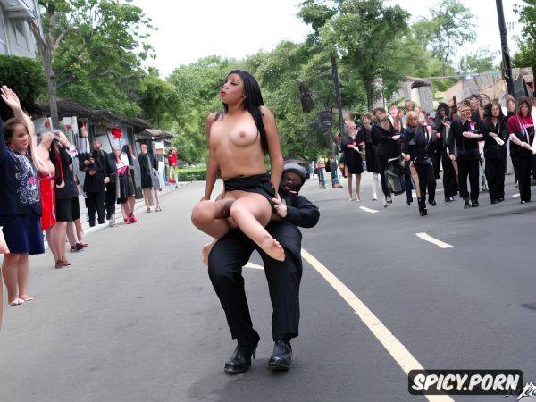 Vivid natural colors embossed bodies too tiny cute thin niece proud parades on the street riding on dick of her massive uncle admired by the public for she sway so nice wide open and swollen at her twat - spicy.porn on pornsimulated.com