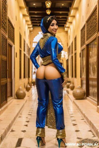Arabic milf with hijab flashing ass - ai-porn.ai on pornsimulated.com
