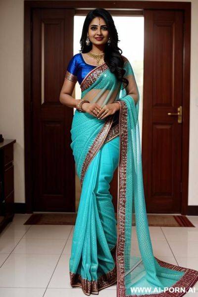 Indian woman in a saree - ai-porn.ai - India on pornsimulated.com