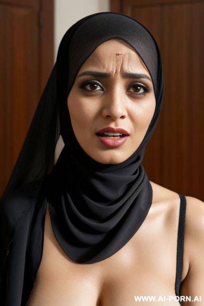 Forcing a hijab women to have sex while she is crying - ai-porn.ai on pornsimulated.com