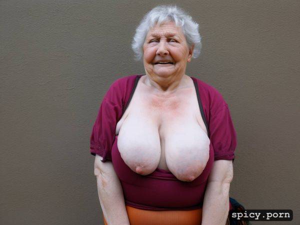 Fat thighs, short hairs, super obese old granny, professionnal colored photography - spicy.porn on pornsimulated.com