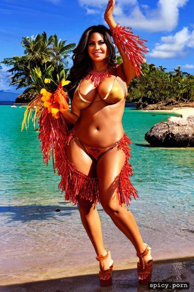 Full body view, curvy body, color photo, performing on stage - spicy.porn on pornsimulated.com
