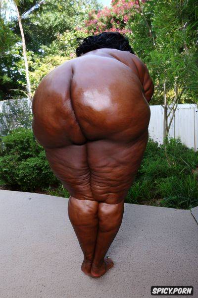 African tribal outfit, enormous round ass, hyperrealistic, sixty of age - spicy.porn on pornsimulated.com