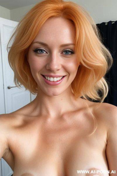 Blonde bimbo naked with a male - ai-porn.ai on pornsimulated.com