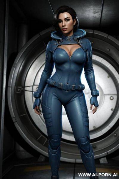 Fallout blue vault suit - ai-porn.ai on pornsimulated.com